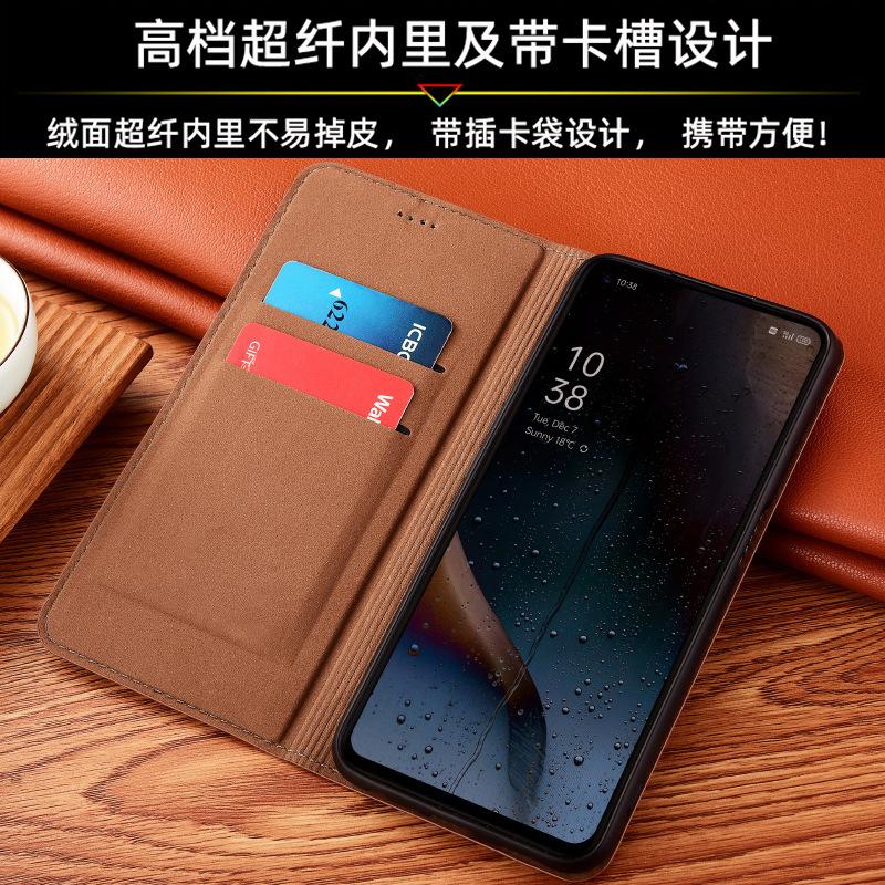 Honor 200Pro Leather Flip Case: Full Coverage, Anti-Drop, Protective Cover for Honor 100 & 90.
