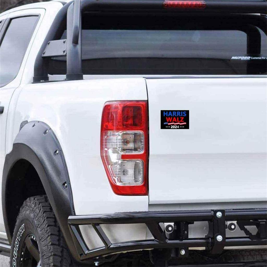 Наклейка 2024, 8 дюймов X 4 дюйма, большие буквы, наклейка на автомобиль, президент 2024, наклейка на бампер, устойчивая к выцветанию, виниловая для автомобиля, грузовика, окна, ноутбука, 10 шт.