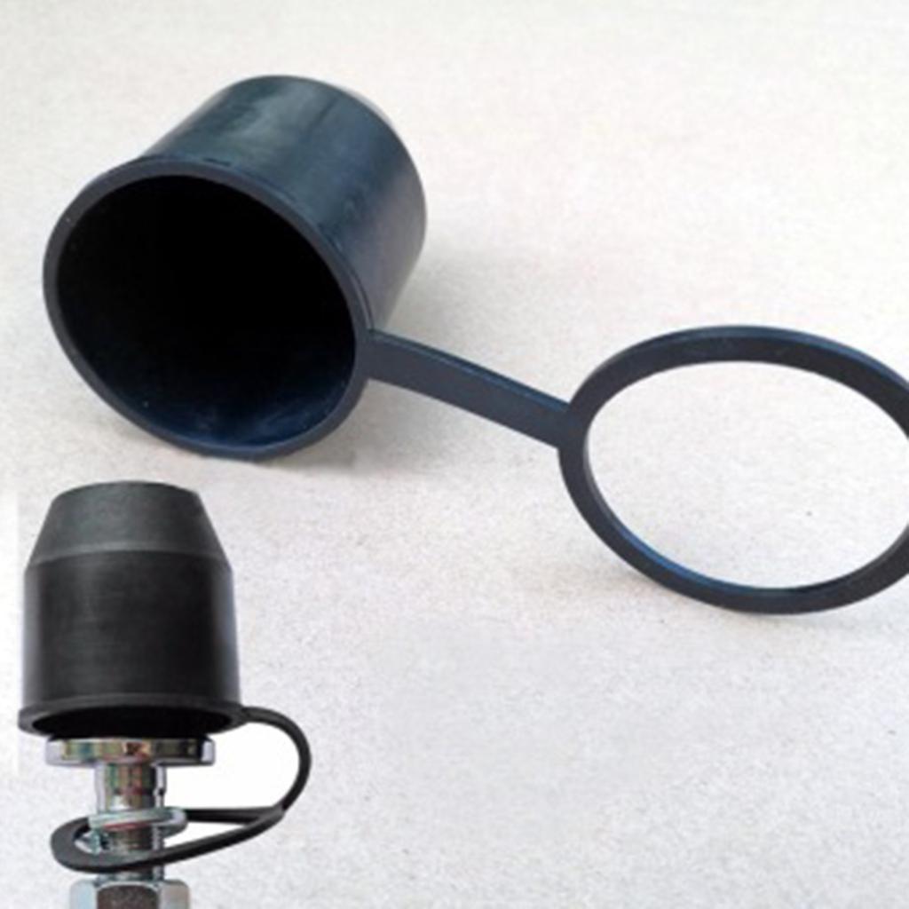 Universal 50MM Tow Bar Ball Cover Cap Truck Trailer Ball Cover Tow Bar Cap Hitch Trailer Towball Protect Car Accessories