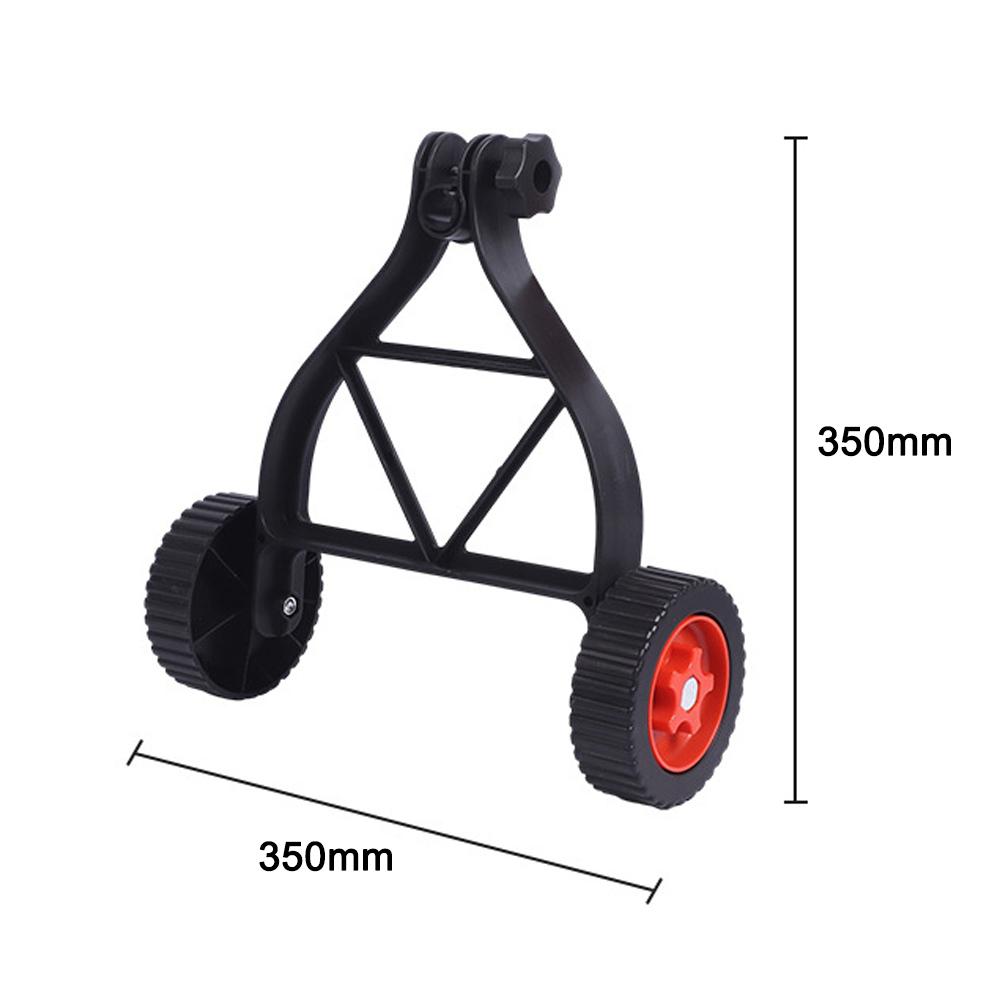 Universal String Trimmer Auxiliary Wheel Practical Cordless Grass Mowing Machine Accessory 25-28mm