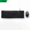Logitech Проводная клавиатура и мышь MK200