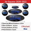 Автомобильная наклейка Ford 2025 Горячий значок автомобиля для Ford Focus Edge Explorer Escape Escape ST Kuga Mondeo Taurus Equator Рулевое колесо Stic