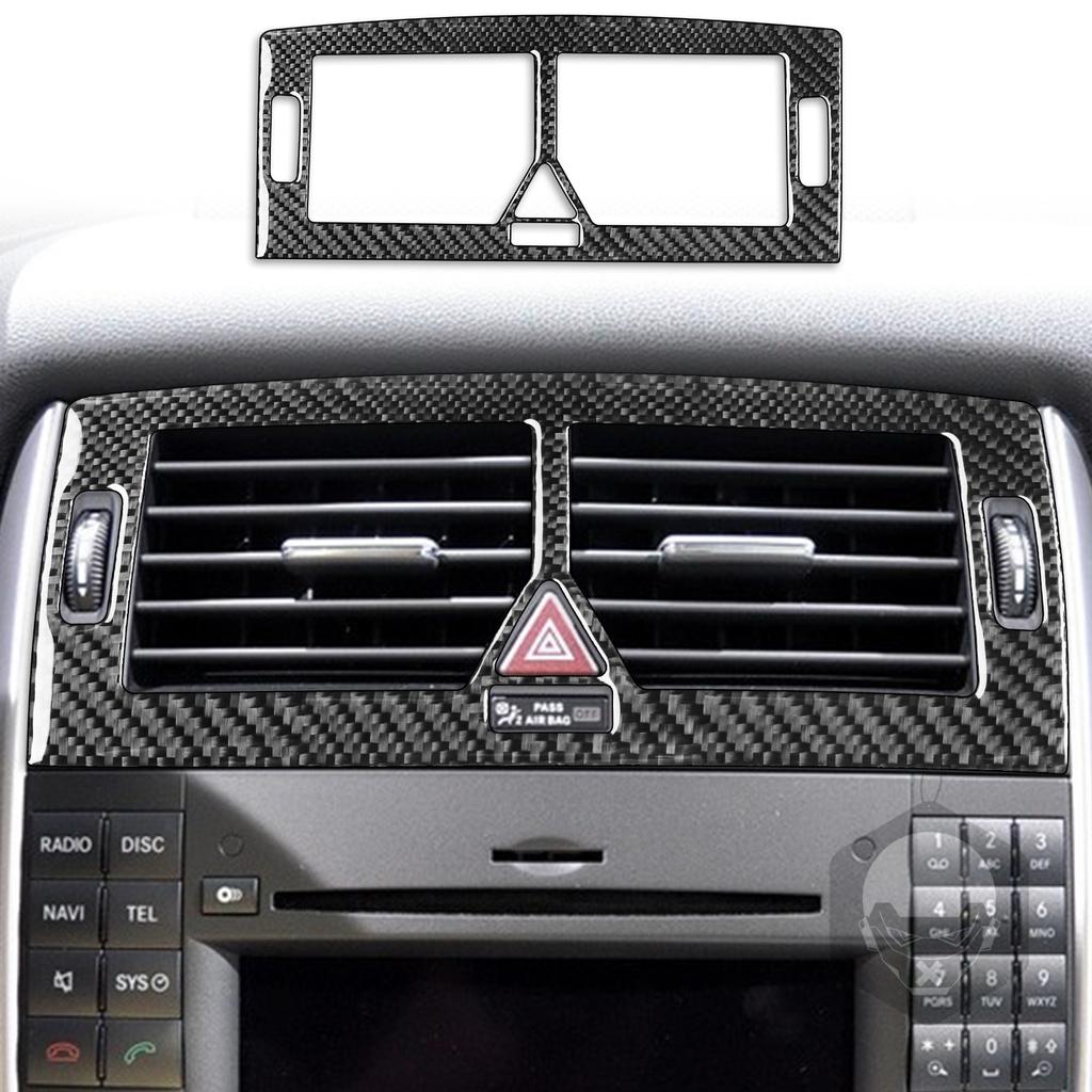 Gear Shift Instrument Reading Lamp Doors Handle Lift Panel Carbon Fiber Sticker Trim For Mercedes Benz B Class W245