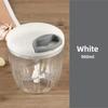 900ml Manual Meat Mincer Garlic Chopper Multifunctional Vegetable Cutter Handheld Meat Grinder Cooking Tools Kitchen Accessories