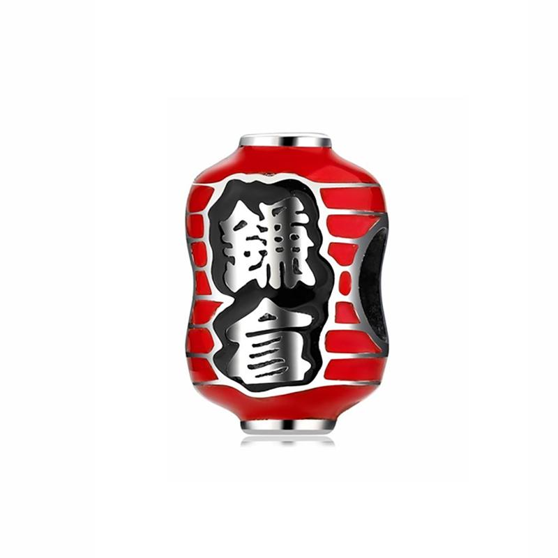 New Copper Red Wine Cup Coffee Cup Beverage Can Exquisite Charm Pendant Diy Beads Fit For Original Bracelets Women'S Jewelry