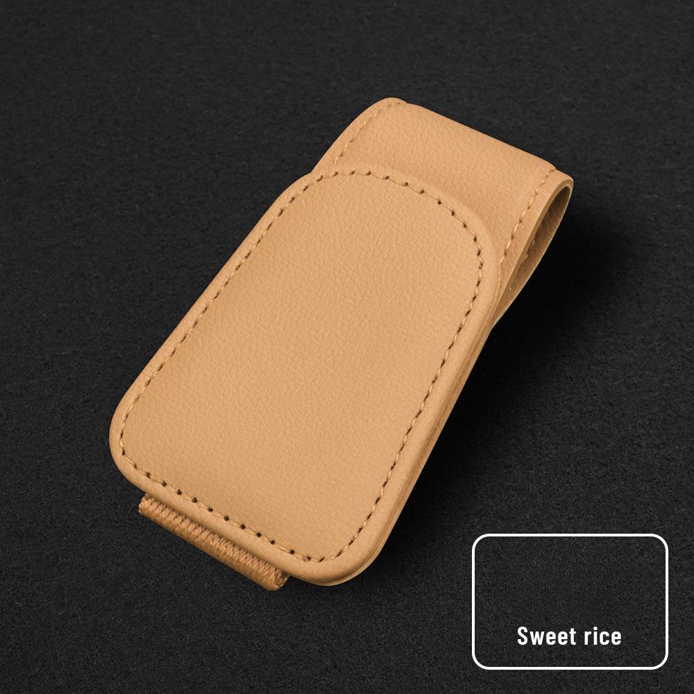1PC Car glasses clip, microfiber car glasses clip, sun visor clip, multifunctional sunglasses card, ticket clip