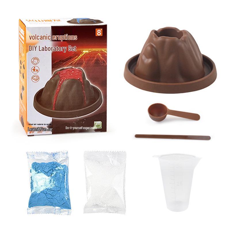 Набор для научного эксперимента «Вулканическое извержение» для детей