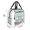 French Bakery Insulated Lunch Bag for Kids School Cooler Thermal Food Box Tote Portable Lunch Boxes Container
