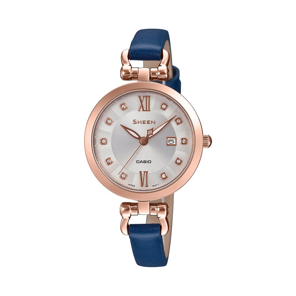 Casio Мужские аналоговые кварцевые часы SHE-4536PGL-7A