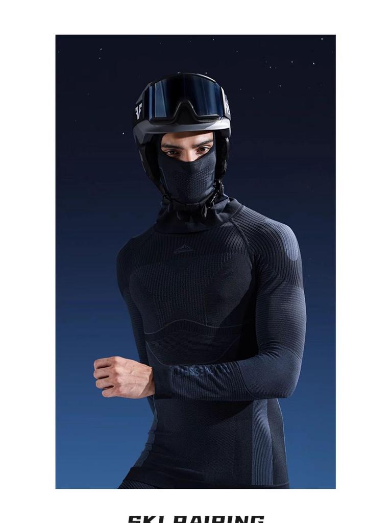 Унисекс зимняя балаклава: Ветрозащитная, теплая маска для лица и гетра для шеи для велоспорта, мотоспорта, катания на лыжах