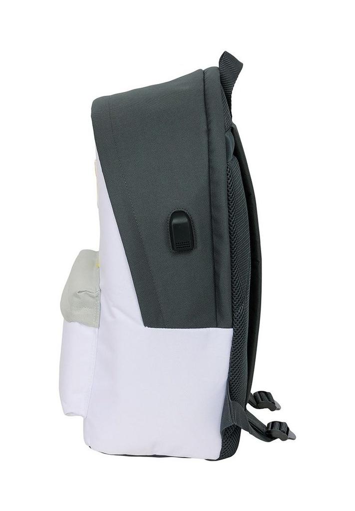 Real Madrid sports backpack with USB and laptop compartment double backpack 612554820 multicolor
