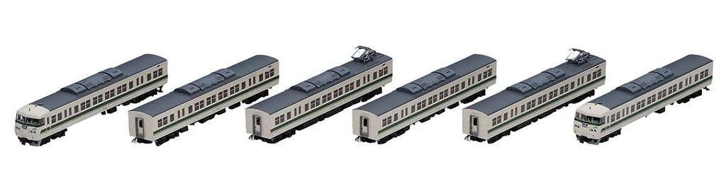 TOMIX N Gauge Series Suburban Train Fukuchiyama Color Set 6 Cars 98733 Железнодорожная модель поезда 117-300