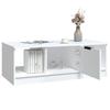 Vidaxl Stolik Kawowy, Biały 102X50X36 Cm, Materiał Drewnopochodny