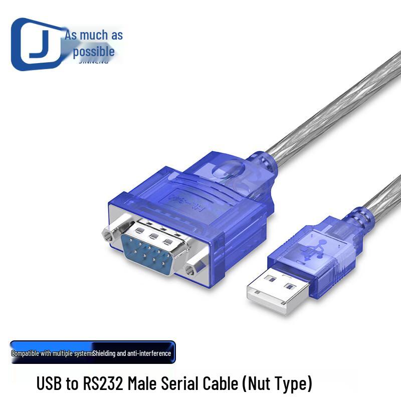USB to RS232 DB9 Serial Adapter Cable