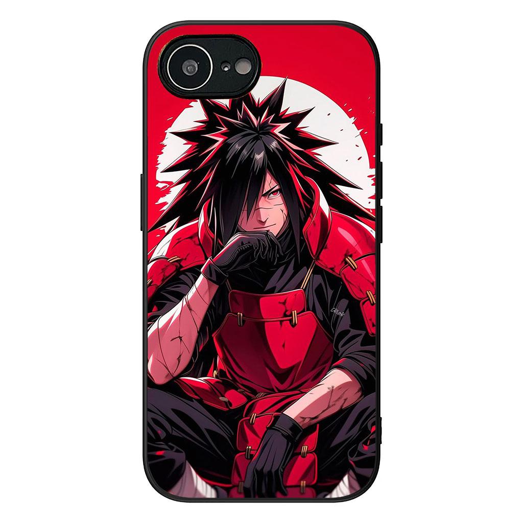 Cover for Apple iPhone 17 16 11 Pro XS Max XR 6 7 8 Plus + 16E SE 2020 2022 Air 5 Case Itachi Uchiha Madaras Akatsuki Narutos