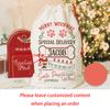 Personalised Merry Woofmas Bag Dog Name Santa Sack Paw Parent Christmas Present Dog Owner Holiday Gift Bag New Year Decoration
