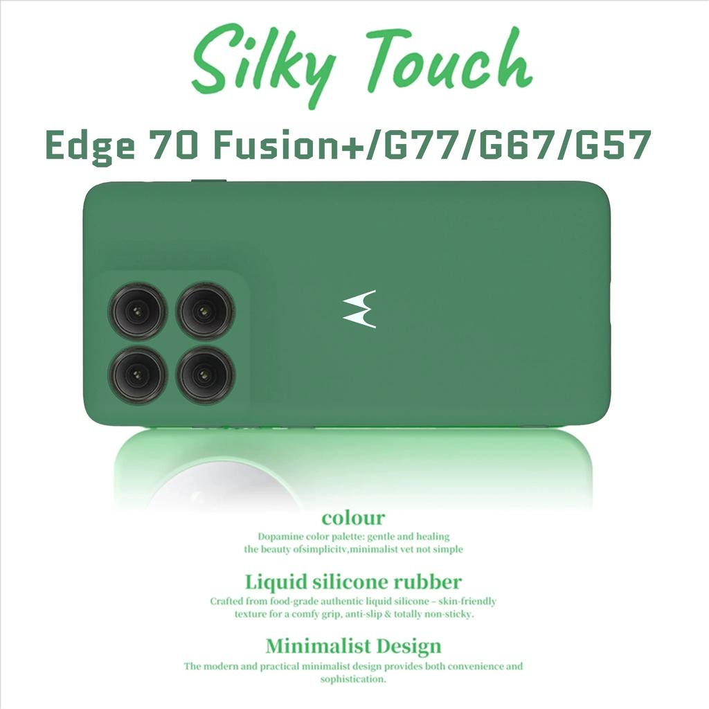 Жидкий силикон Оригинальный чехол для Motorola Signature G87 G77/67/57/47/37/17 Power Edge 70 Pro Ultra Fusion+ 60 Stylus Neo Чехол
