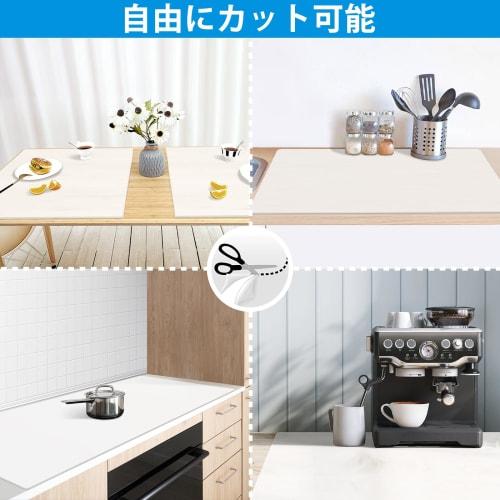 Aechy Защитник кухонной столешницы, Очень большой силиконовый коврик, 200x50см, Толщина 2мм, Режется, Термостойкий (250C), Нескользящий, Устойчивый к царапинам, Устойчивый к пятнам