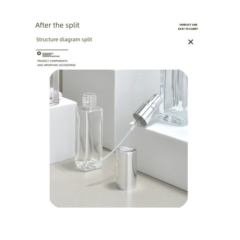 5 Ml10ml20ml30ml New Arrival Perfume Sub-Bottles Travel Portable Spray Empty Glass Bottle Mini