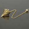 Energy Isis Pendulum Pointed Meditation Cone Metal Pendulum Witch Spiritual Pendulos  Women