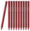Pentel Pastick Colored Pencils for Elementary School 10 Students, Red, Pencils, GC-T11R