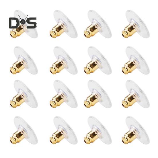 120 шт. Подставки для сережек с подушечкой Гипоаллергенные фиксаторы для сережек Акриловые подставки для сережек Замена для потерянных подставок для сережек Изготовление сережек своими руками