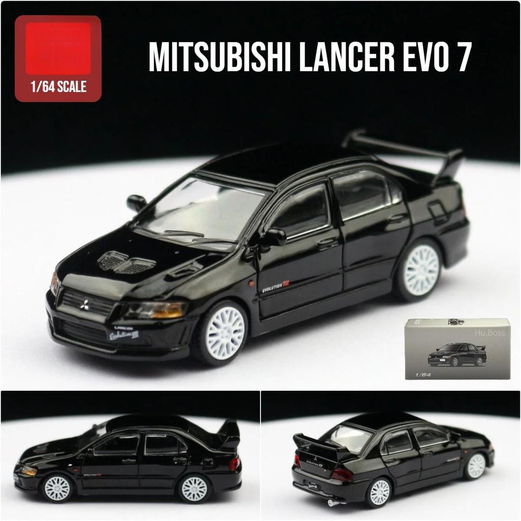 1/64 Mitsubishi Lancer Evolution VII Seven Сплав Модель Спортивного Автомобиля Литые Металлические Гоночные Автомобили Модель Транспортного Средства Миниатюрный Масштаб Игрушки