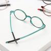 Men Round Frame Vision Care Reading Glasses Far Sight Eyewear Ultralight Presbyopic Eyeglasses