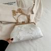 Новый тренд простой повседневный на плечо портативный модный цепочка нишевый 2025 весна кроссбоди ракушка женская сумка