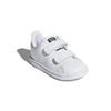 Adidas Оригинальные Stan Smith Series Повседневные Удобные Прочные Низкие Кроссовки для Ходьбы Детская Обувь Белый Серебристый AQ6274