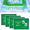 1/2/4/8/10Pcs 2025 Mahjong Score Card Mahjong League Official Standard Hands And Rules Mah Jongg Paper Scorecard Mahjong Instruction Card