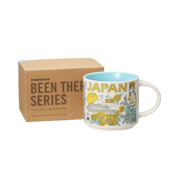 STARBUCKS Starbucks Tumbler Coffee Starbucks Japan Limited Been There Series Кружка JAPAN Summer Sunflower 414 мл Милая стильная чашка Return Подарок на день рождения