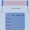 WEZHO 3.1m Portable Badminton Net