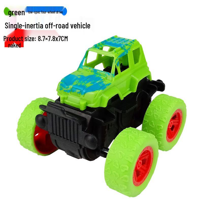 Детская игрушка: Внедорожник-трюкач 4WD с питанием от инерции