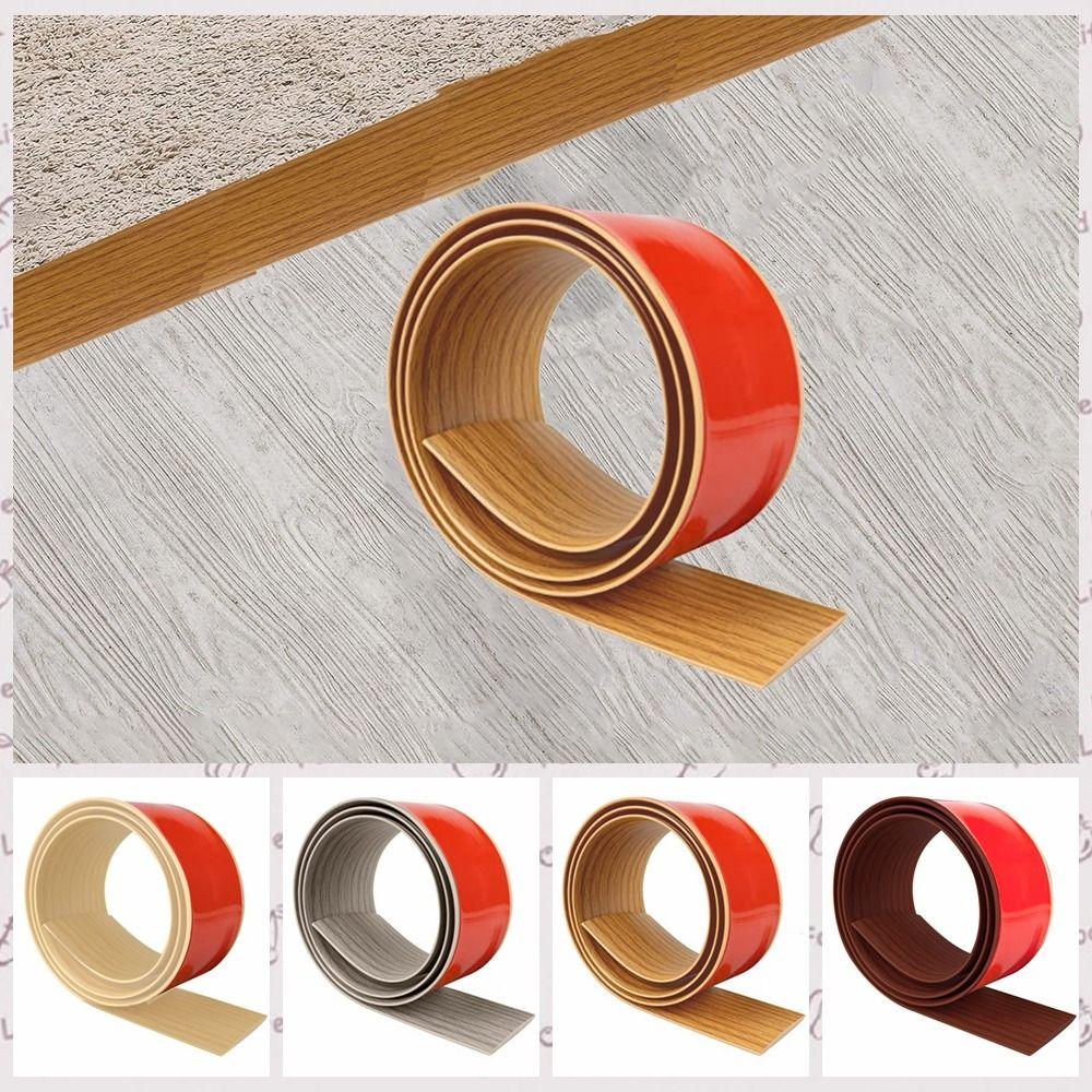 Самоклеящаяся переходная полоса для пола Износостойкая отделка края шва для пола Шкаф