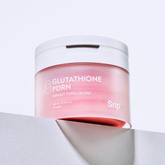 SNP Glutathione PDRN Blemish Brightening Banding Toner Pads 60 Sheets