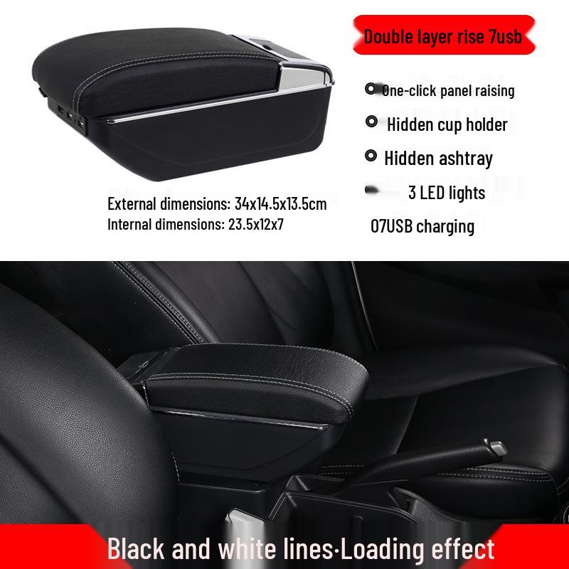 Proton Saga Custom Armrest Storage Box