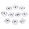 10Pcs Ecg Ekg Electrode Patch Medical Disposable Ecg Accessories Non-Woven Patch