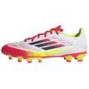 F50 League Comfortable Versatile AG HG Anti-Slip Durable Football Shoes Men Football Shoes White Red IE1235
