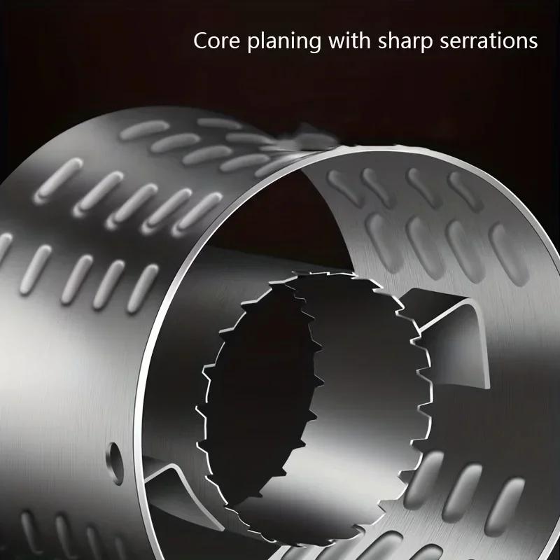 Stainless Steel Circular Corn Peeler with Serrated Blad Corns Peeling Machine Cob Shaver Planer Stripper Cutter Kitchen Tools