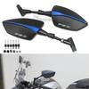 Универсальное зеркало заднего вида с ЧПУ для мотоцикла 8 мм 10 мм для Yamaha FZ8 FZ-8