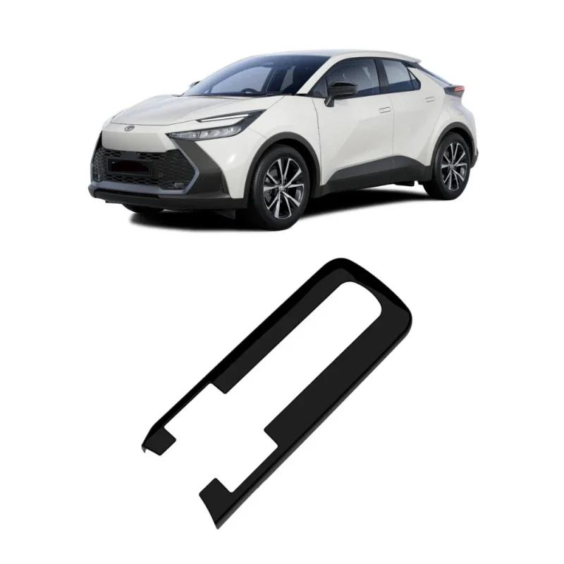 LHD Для Toyota CHR C-HR 2024 2025 аксессуары для интерьера ABS карбон Панель переключения передач Центральная консоль Наклейки-чехлы