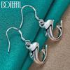 925 Sterling Silver Dolphin Pendant Earrings Fashion Jewelry