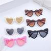 Детские солнцезащитные очки Очки в форме сердца Фотостиль Устойчивые к ультрафиолетовому излучению детские солнцезащитные очки