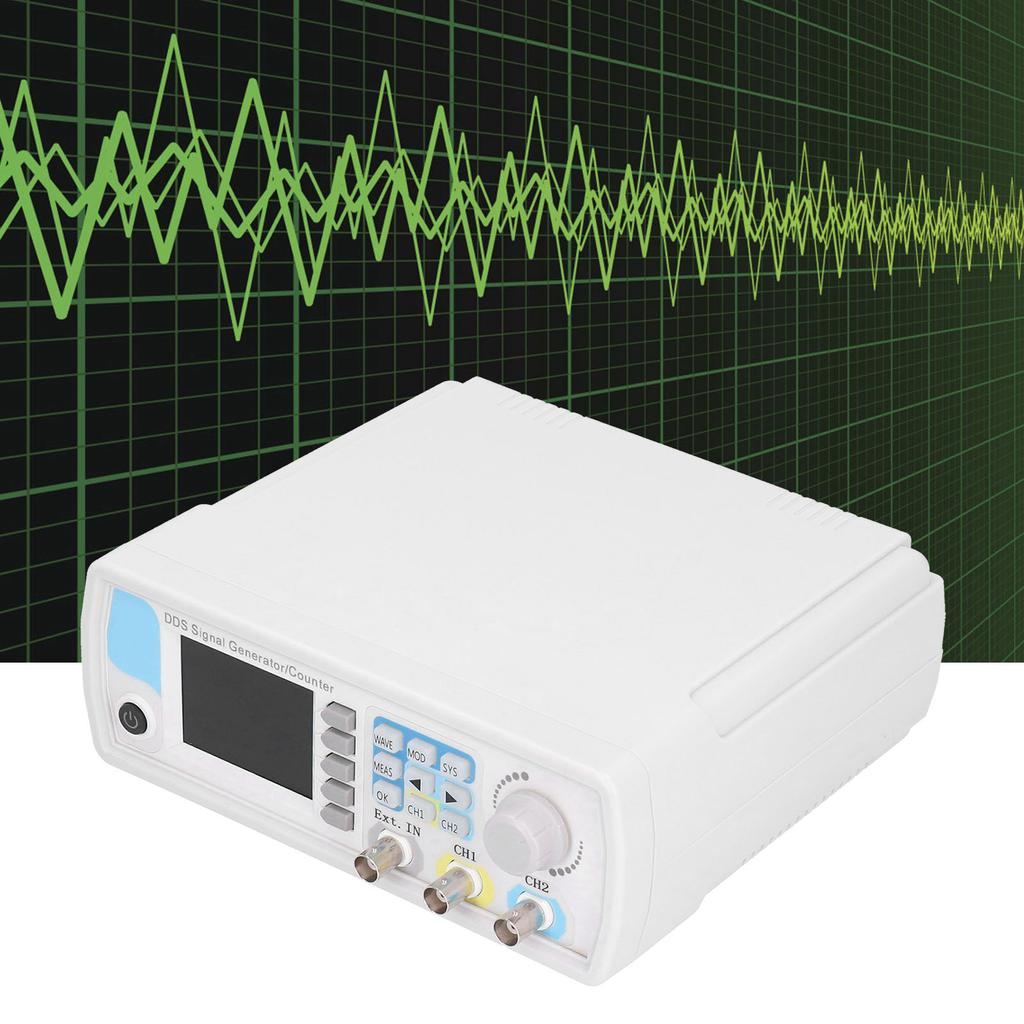 JDS6600 50M Dual Channel Arbitrary Waveform Signal Generator Pulse Signal Frequency Meter