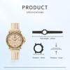 NAVIFORCE Original Women's Calendar Watch Lightweight Fashion Quartz Watch 50m Waterproof Luminous Pointer Women's Casual Watch NF7125