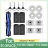Для робота-пылесоса ECOVACS T50 PRO OMNI / T50 OMNI Запасные части Основные боковые щетки Тряпки для мытья пола HEPA-фильтры Мешки для пыли Аксессуары
