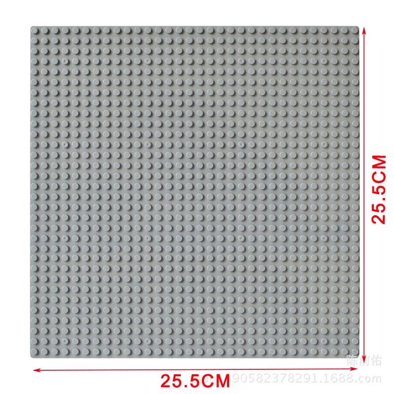 25.5*25.5cm 32x32 Baseplate Classic Building Blocks BASE PLATE BUILDING BLOCKS Children Bricks Toy