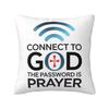 Power In The Name Of Jesus Throw Pillow Case Bedroom Decoration Christian Faith Cushions Cover For Sofa Polyester Pillowcase