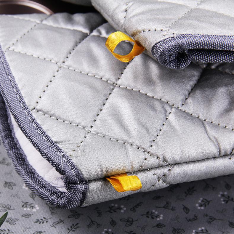 1 пара перчаток для выпечки в духовке, толстые термостойкие хлопковые перчатки для духовки, держатели для кастрюль, кухонные рукавицы, необходимые на кухне